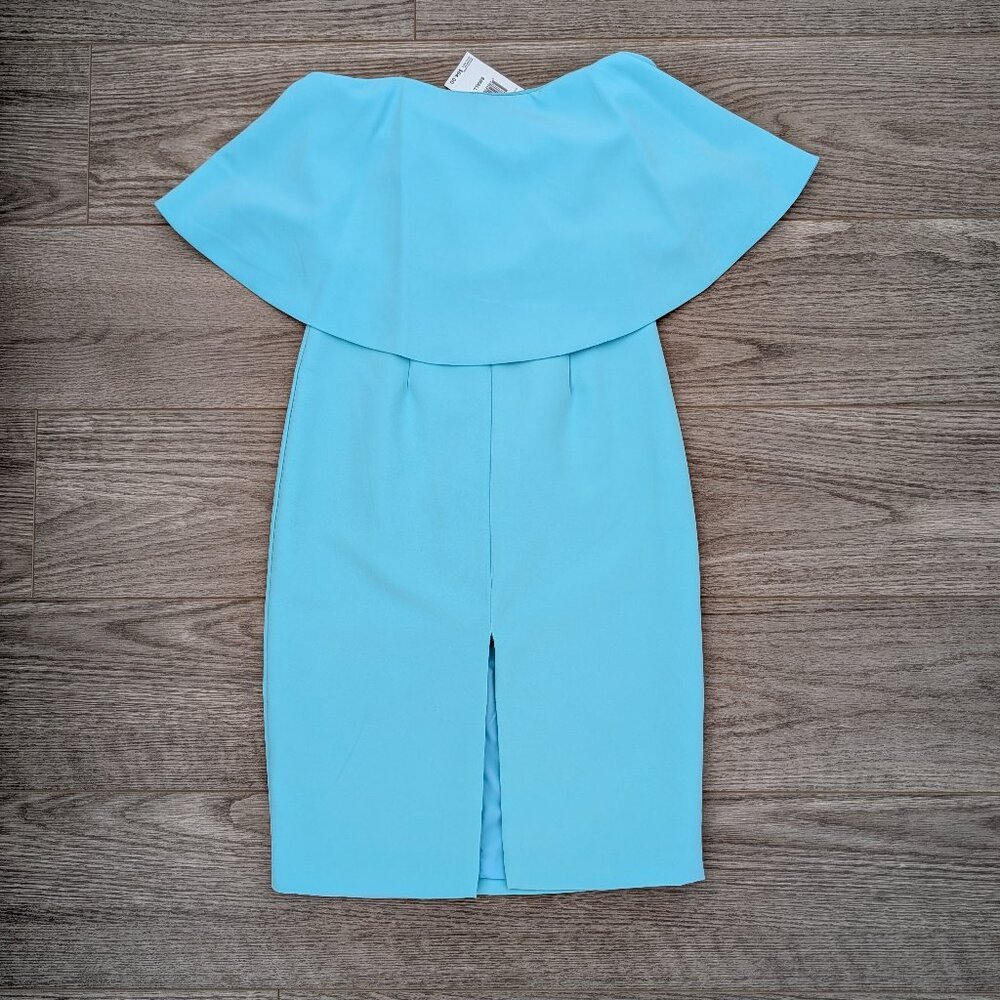 Turquoise blue dress